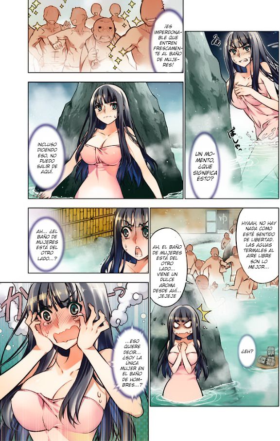 Oh! Komarino!! Cap.7 ¡Ser la única mujer en el baño de hombres es vergonzoso! page 3 full