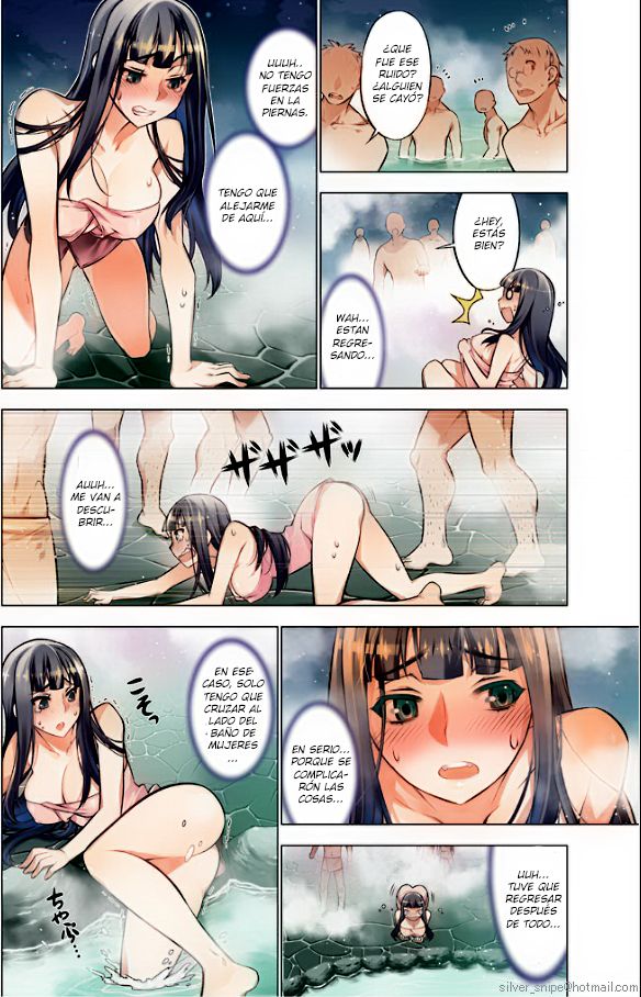 Oh! Komarino!! Cap.7 ¡Ser la única mujer en el baño de hombres es vergonzoso! page 8 full