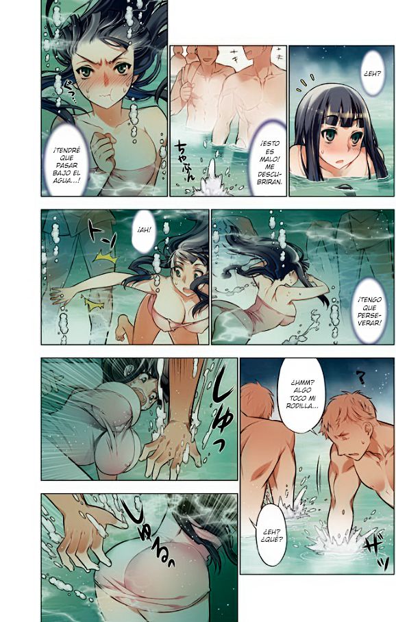 Oh! Komarino!! Cap.7 ¡Ser la única mujer en el baño de hombres es vergonzoso! page 9 full