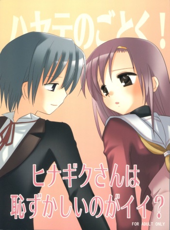Hinagiku-san wa Hazukashii no ga ii cover