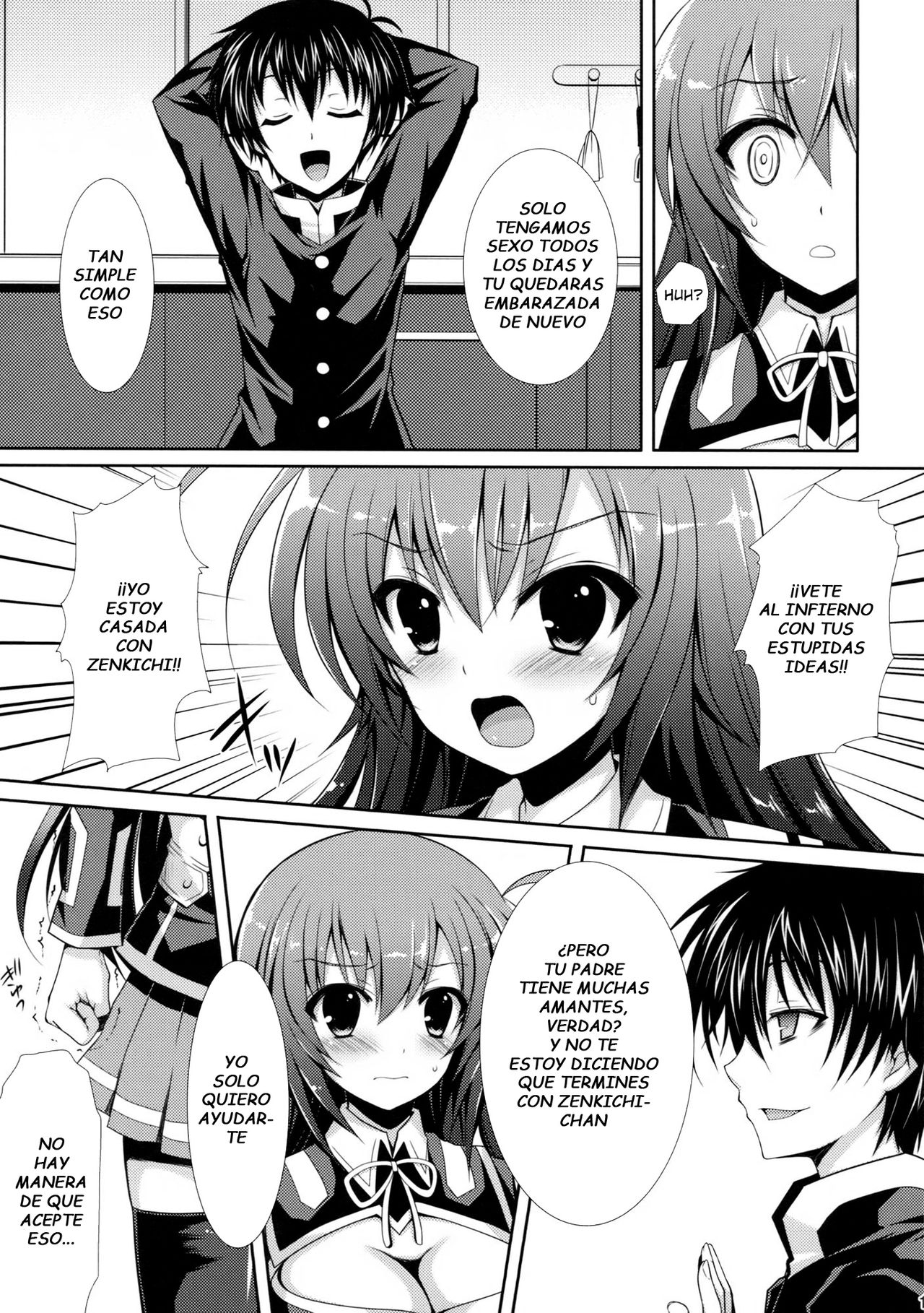 Shinkon Medaka-chan ga Kumagawa-kun ni NTR-reru Hon - La Recien Casada Medaka-chan es Robada por Kumagawa-kun page 10 full