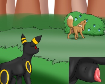 Umbreon Sees A Vee cover