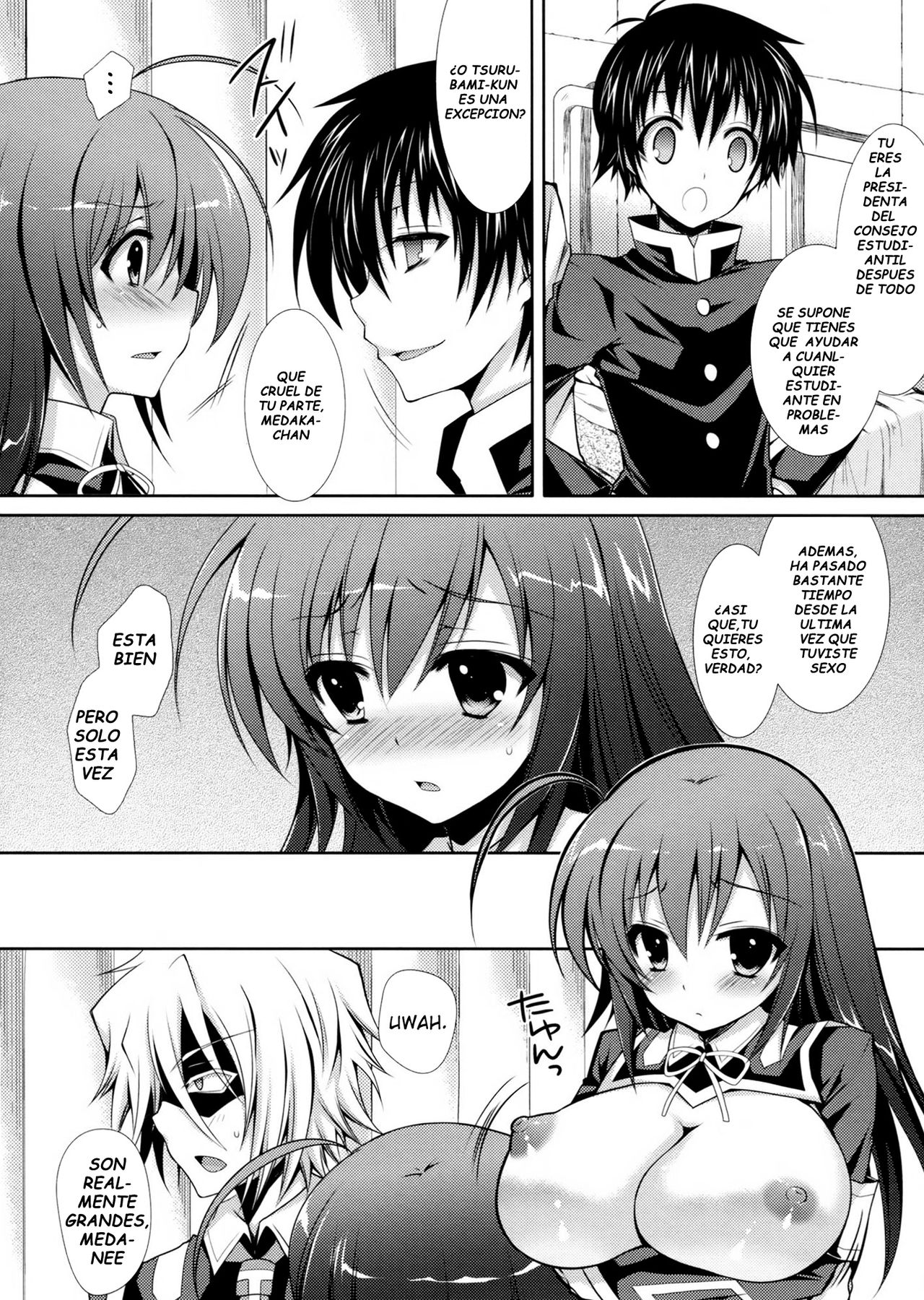 Medaka-chan Sakunyuu 4 ~Kumagawa-kun ni Aka-san mo Ryoujoku Sarechau Hon~ | Medaka-chan Sakunyuu 4 - Kumagawa-kun viola a Aka-san page 8 full