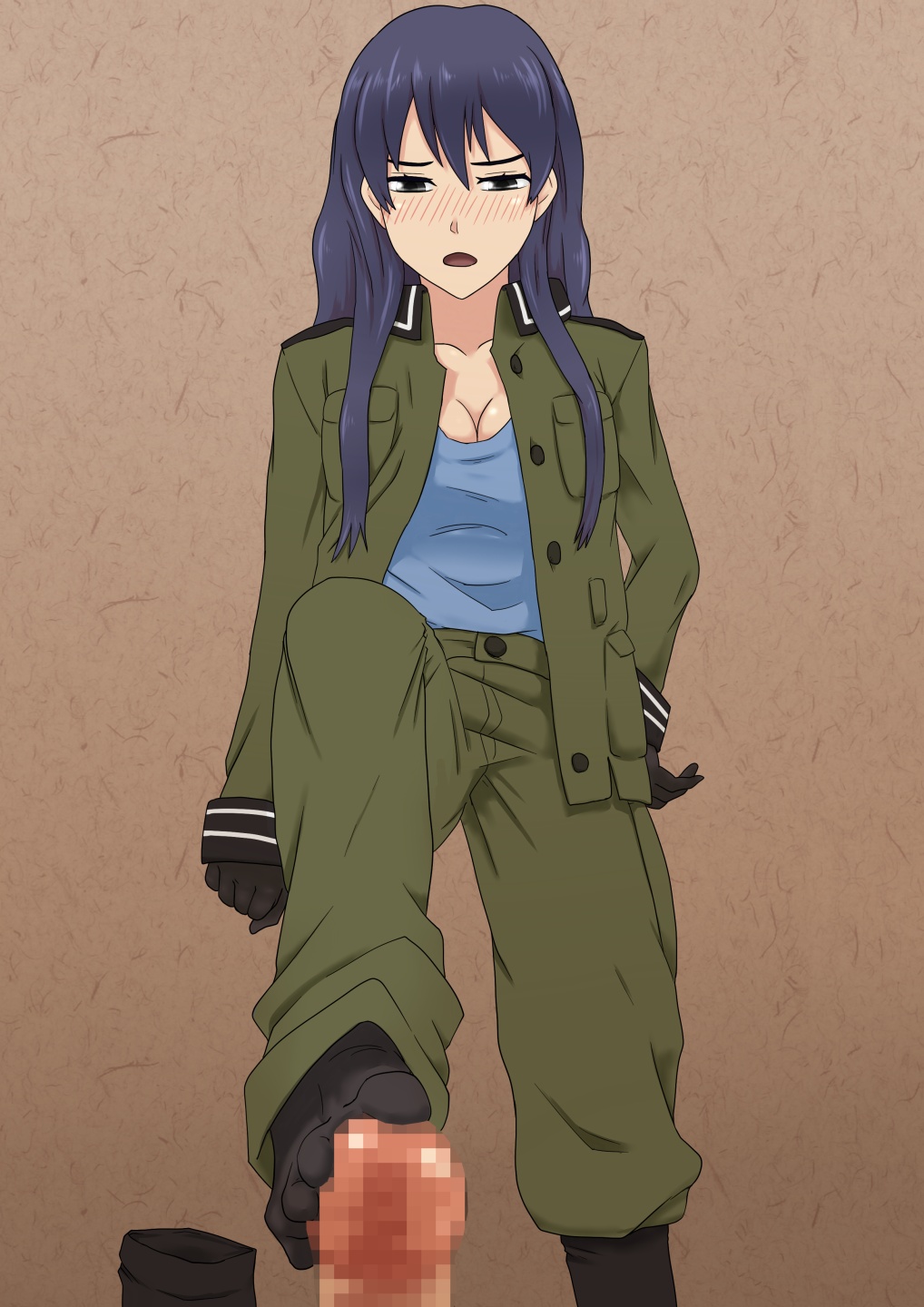 Oni Kyoukan ni Ashi Koki Sareru CG page 3 full