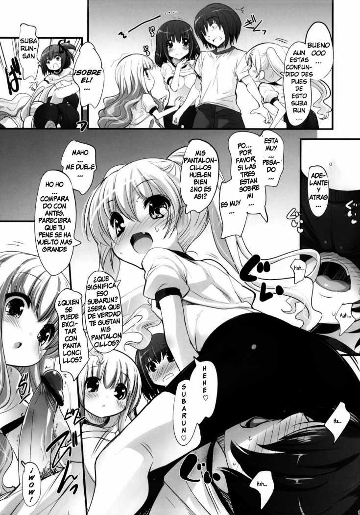 Kimi no Spats Sugata ga Mabushisugite. page 8 full