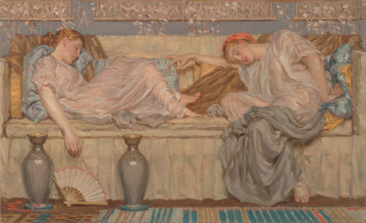 Erotic Art Collector 0341 ALBERT JOSEPH MOORE_1841_1893 page 7 full