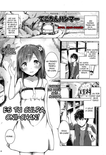 Onii-chan no Sei Dakara ne!! | Es tu Culpa, Onii-chan! cover