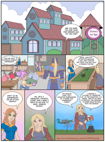 Dragon Dildo Ch. 1-3 cover