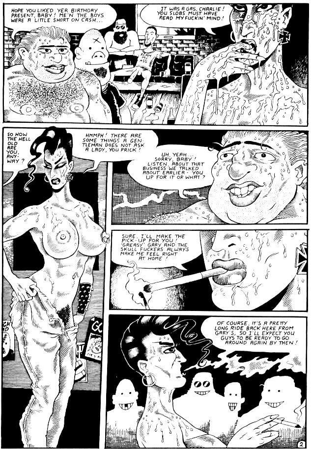 Horny Biker Slut #7 page 4 full