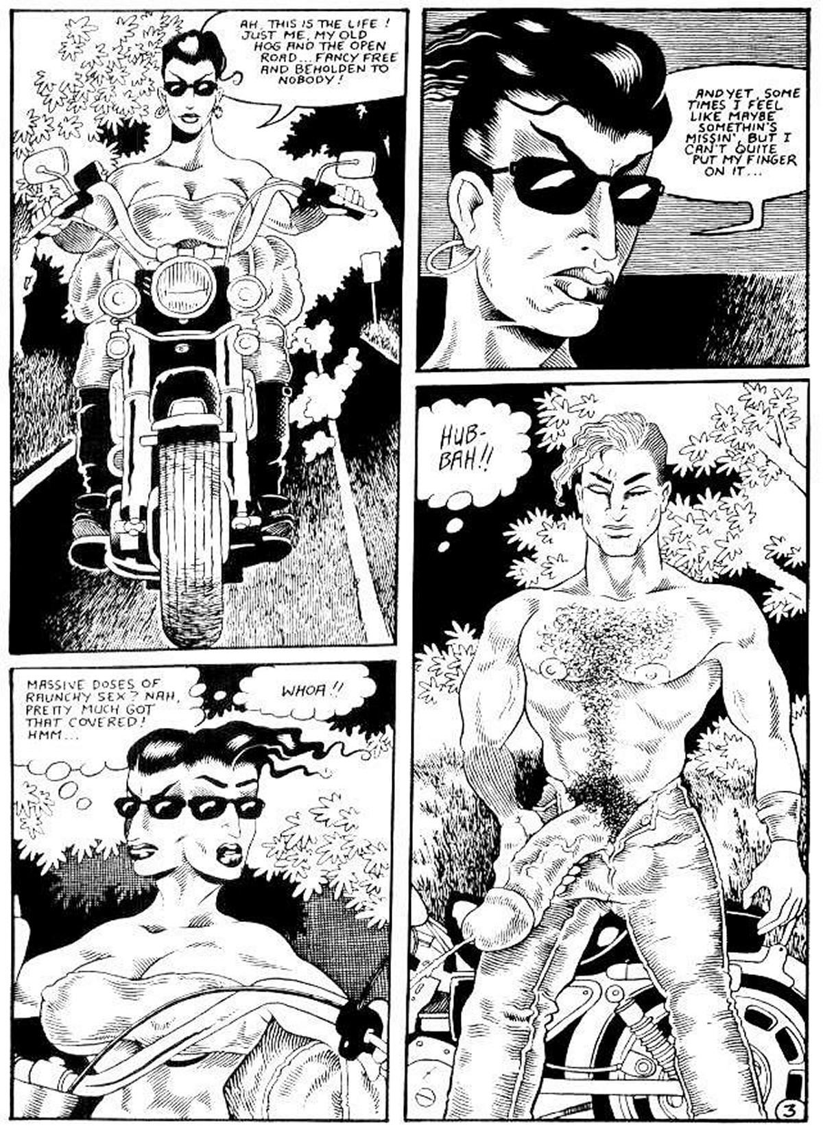 Horny Biker Slut #7 page 5 full