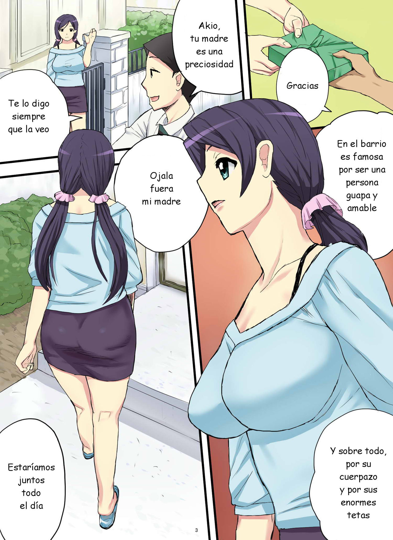 Haha no Himitsu wo Shitte | Descubriendo el secreto de mamá. page 4 full