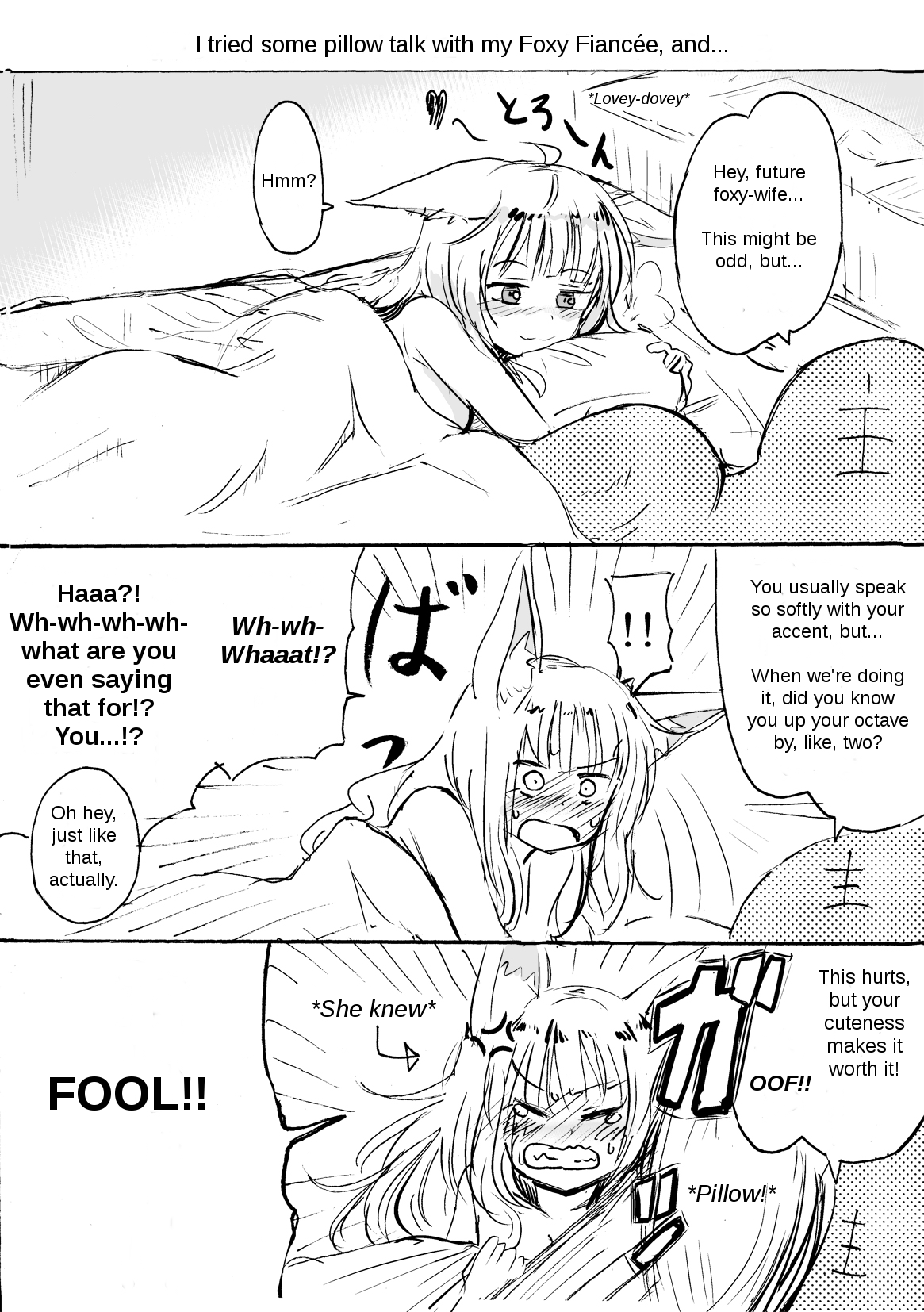 Kitsune no Oyomechan Mini | Fox Wife Mini Comic page 6 full