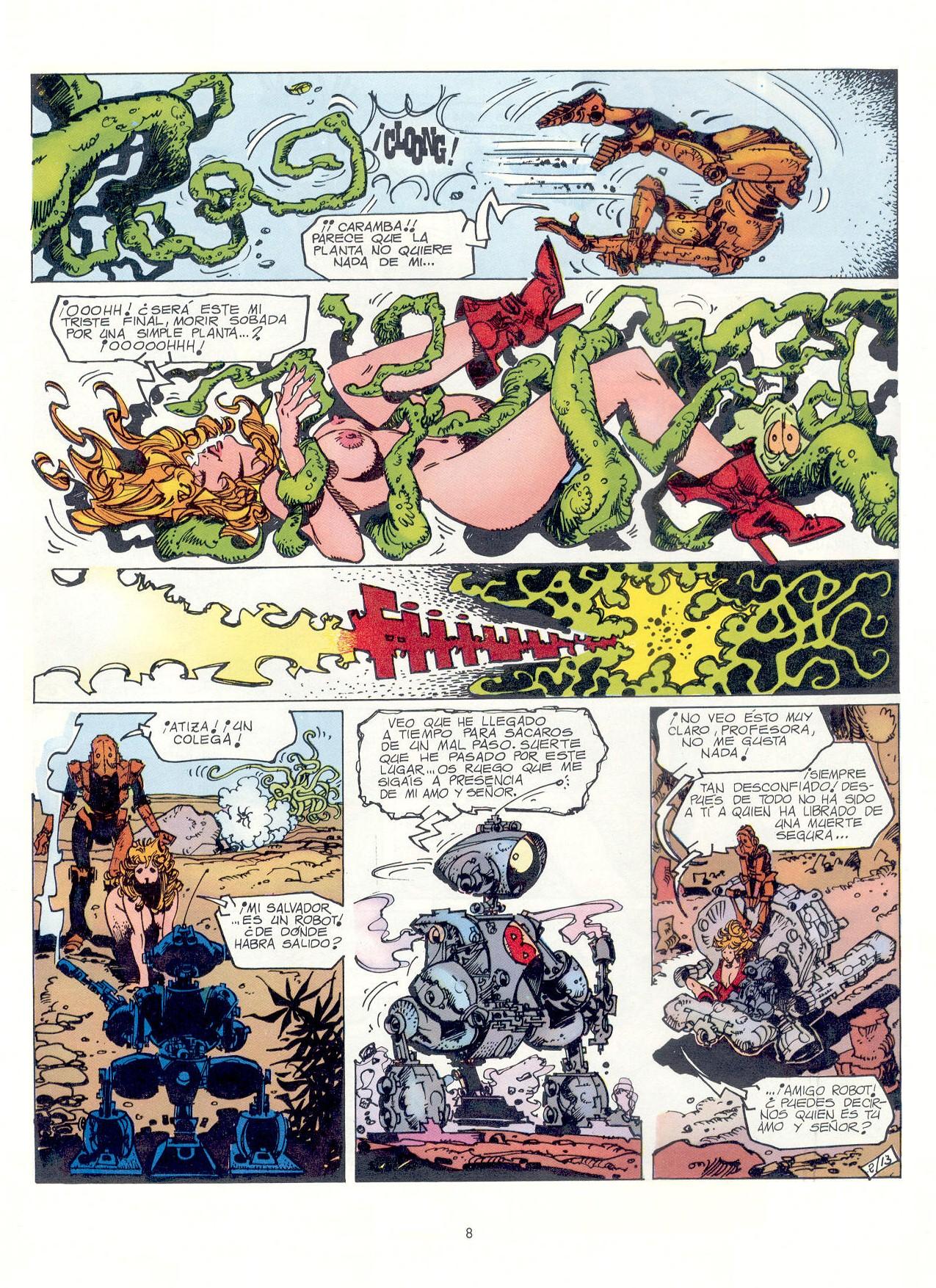 Las Nuevas Aventuras de Lorna y su Robot page 8 full