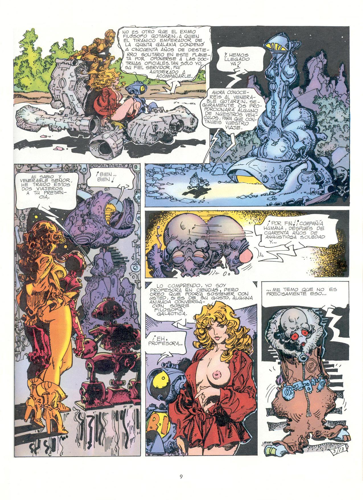 Las Nuevas Aventuras de Lorna y su Robot page 9 full