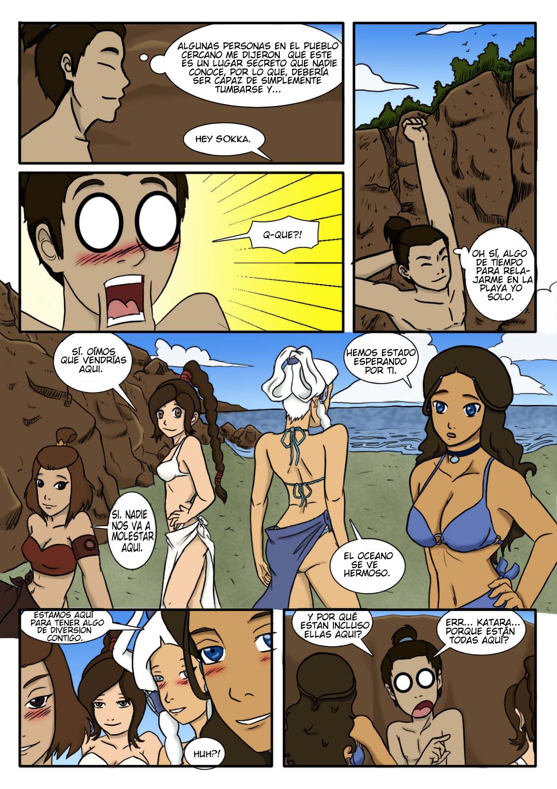 Sokka Shots page 1 full