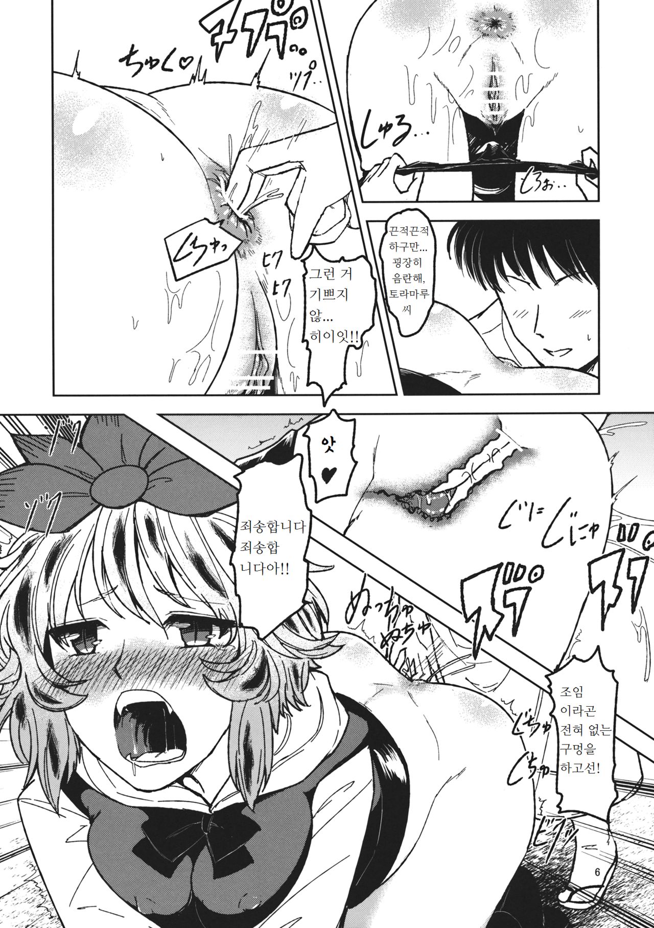 Chijou no Hoshi ~Toramaru Shou no Anal wo Zupozupo Suru Hon~ page 5 full