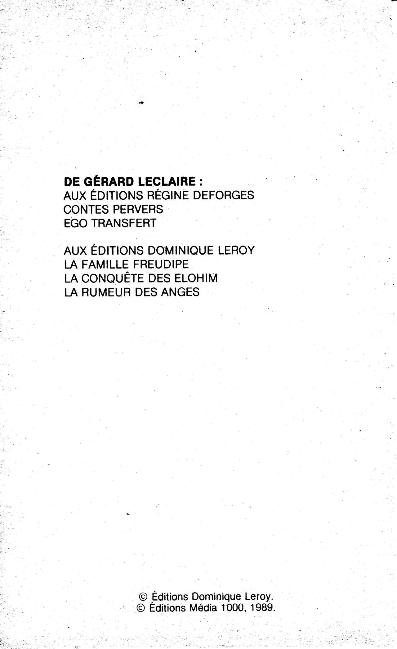 La Rumeur des Anges page 3 full