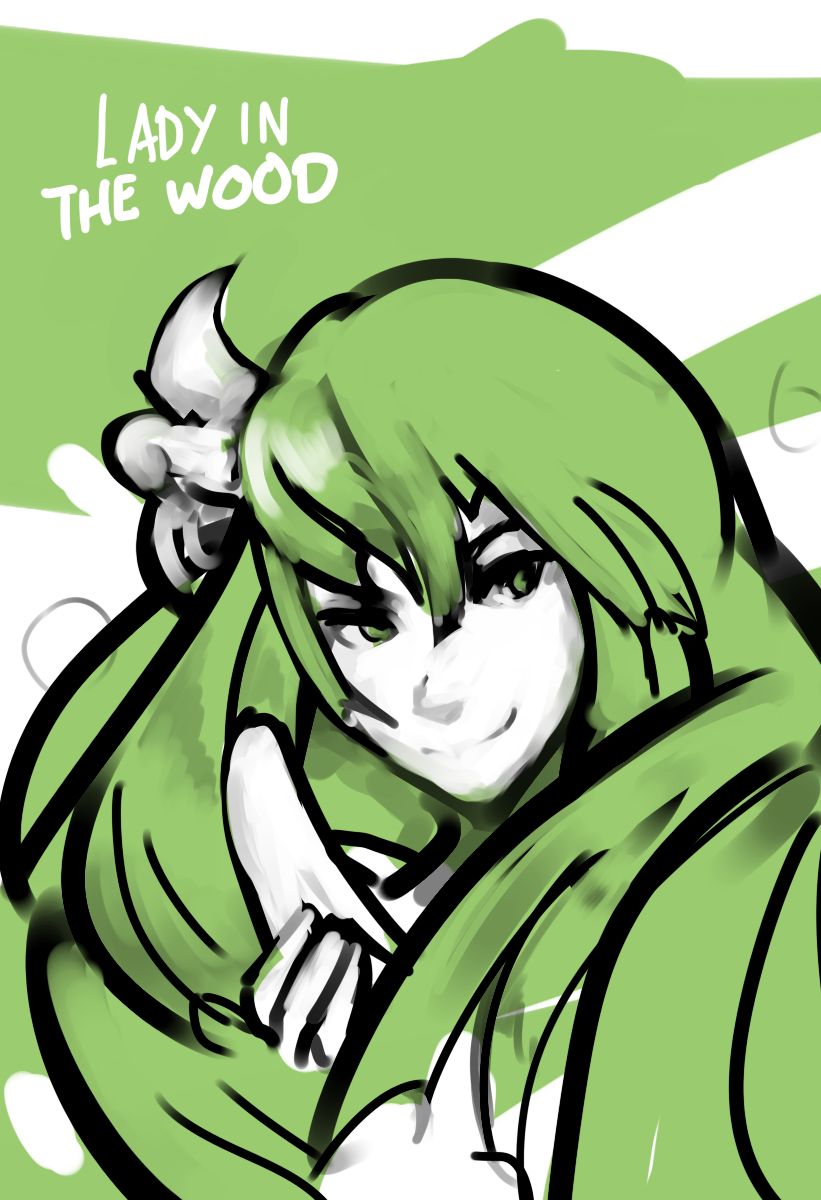 Lady in the Wood page 1 full