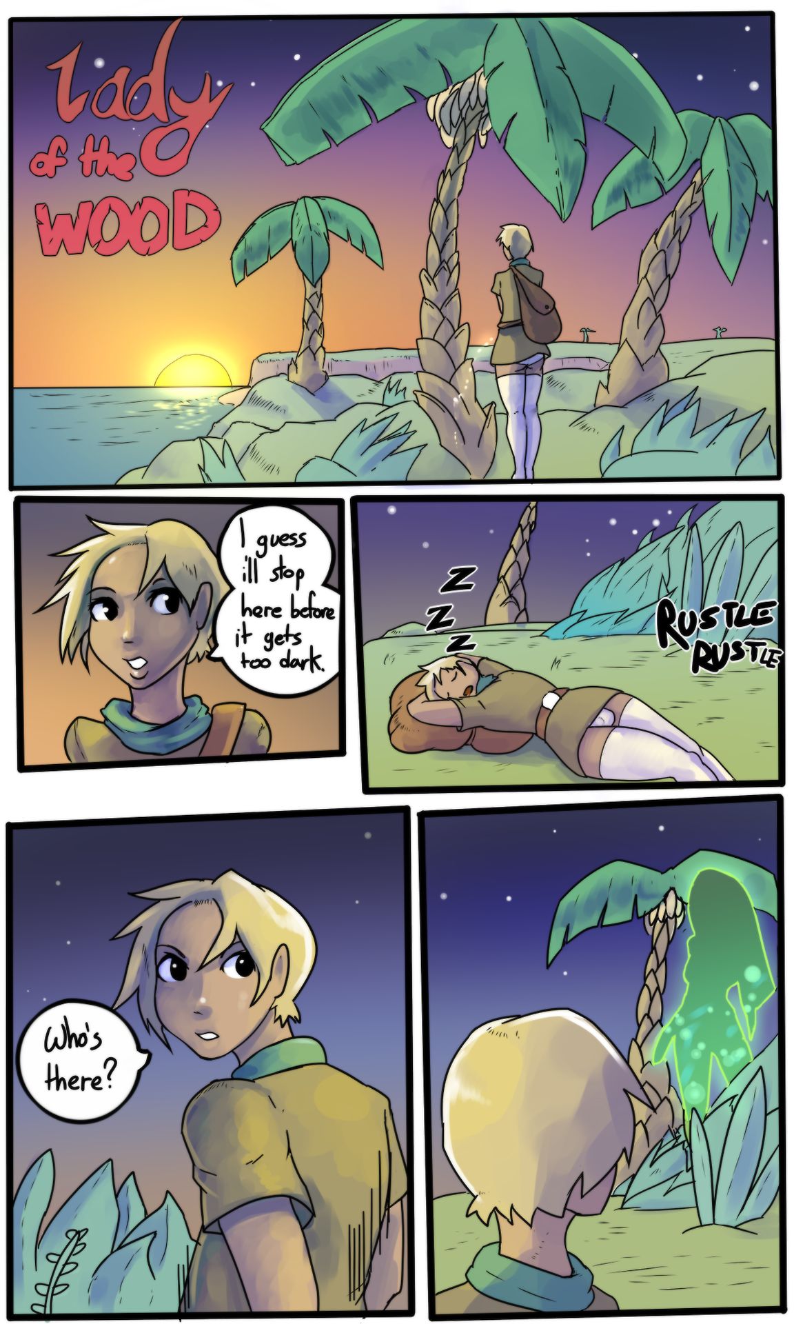 Lady in the Wood page 2 full