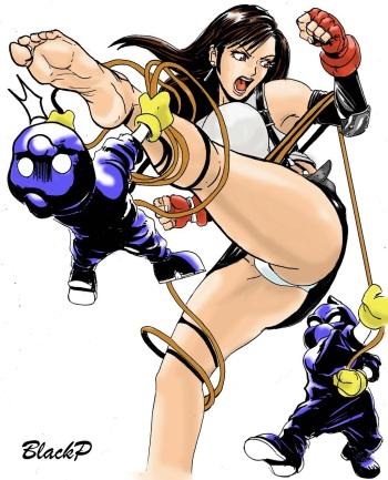 artist - Blackprof_The kidnap of Tifa Lockhart cover
