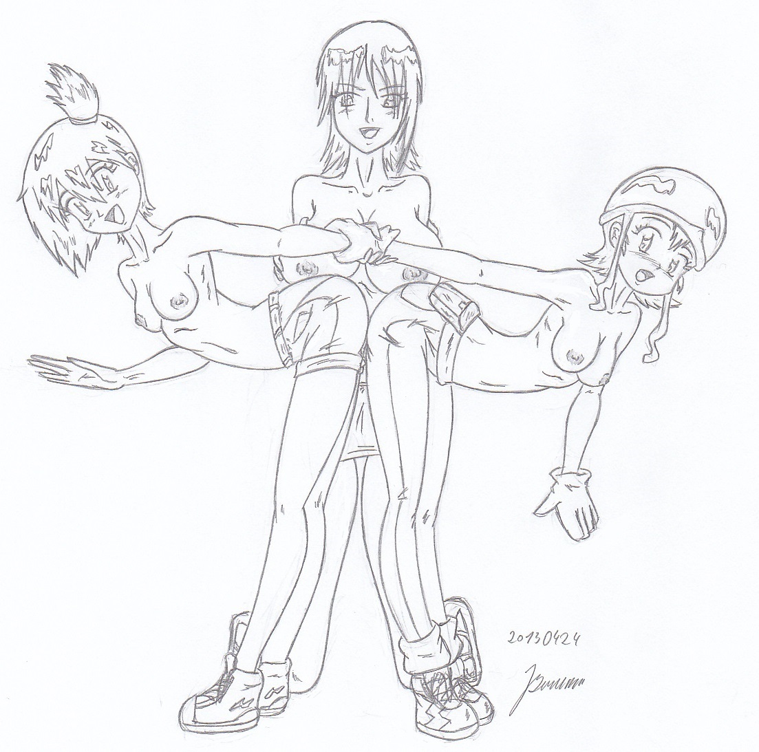 My miny Nami_ One Piece Sketches work_1 page 7 full