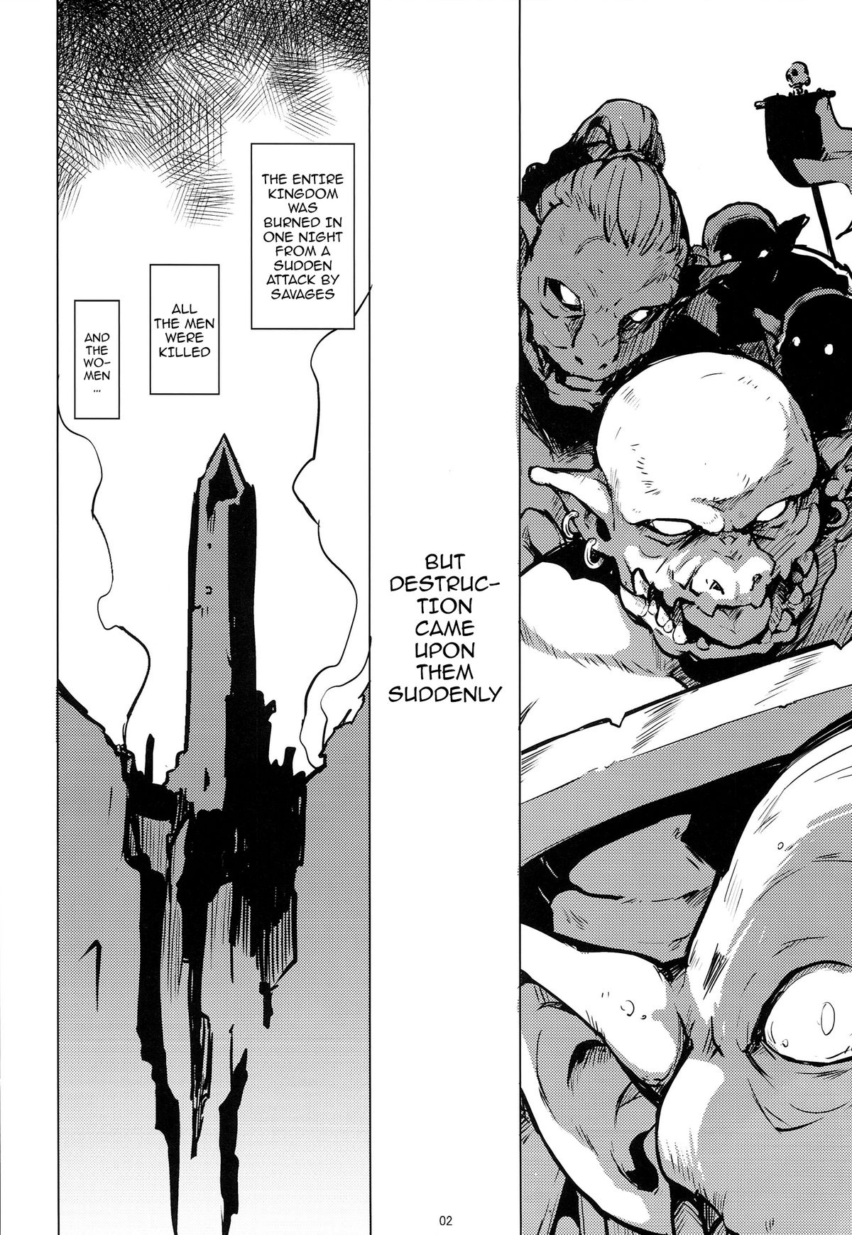 PRISON Banzoku no Ori | Prison Cage of Savages page 3 full