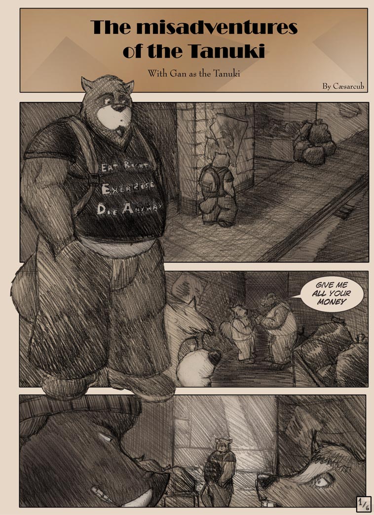 The misadventures of the tanuki page 1 full