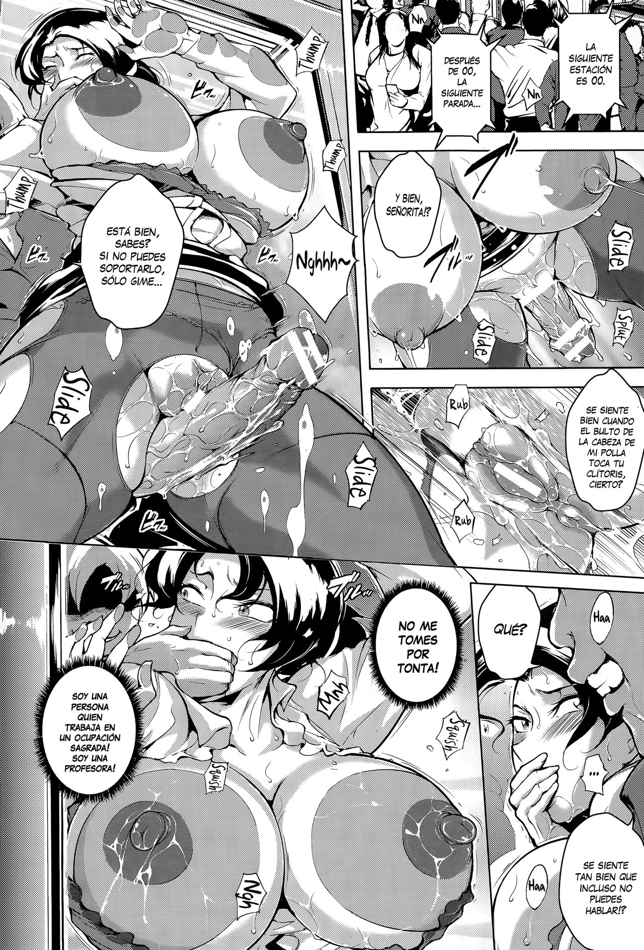 Ryoujyoku Chikan Kyuukou | Rapist Molester Express page 6 full