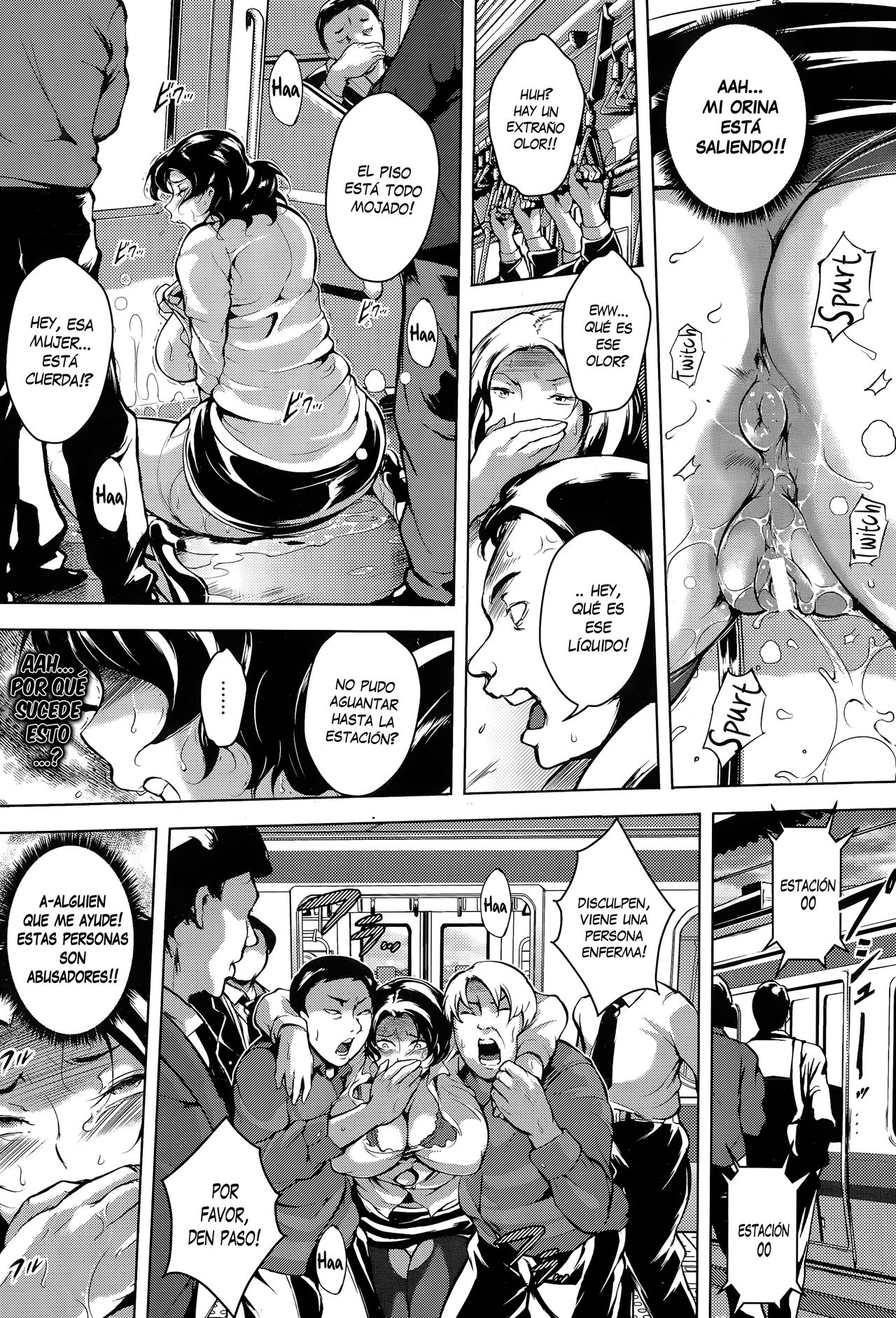 Ryoujyoku Chikan Kyuukou | Rapist Molester Express page 9 full