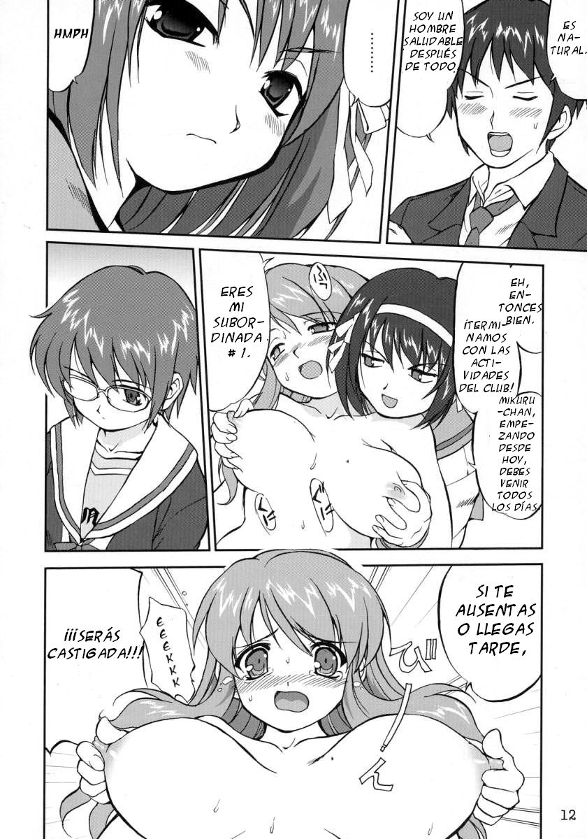Suzumiya Haruhi no Fukujyu page 9 full