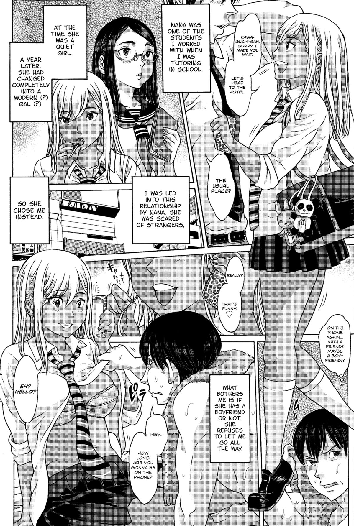 Mukashi no Oshiego ga Gyaru Debut page 2 full