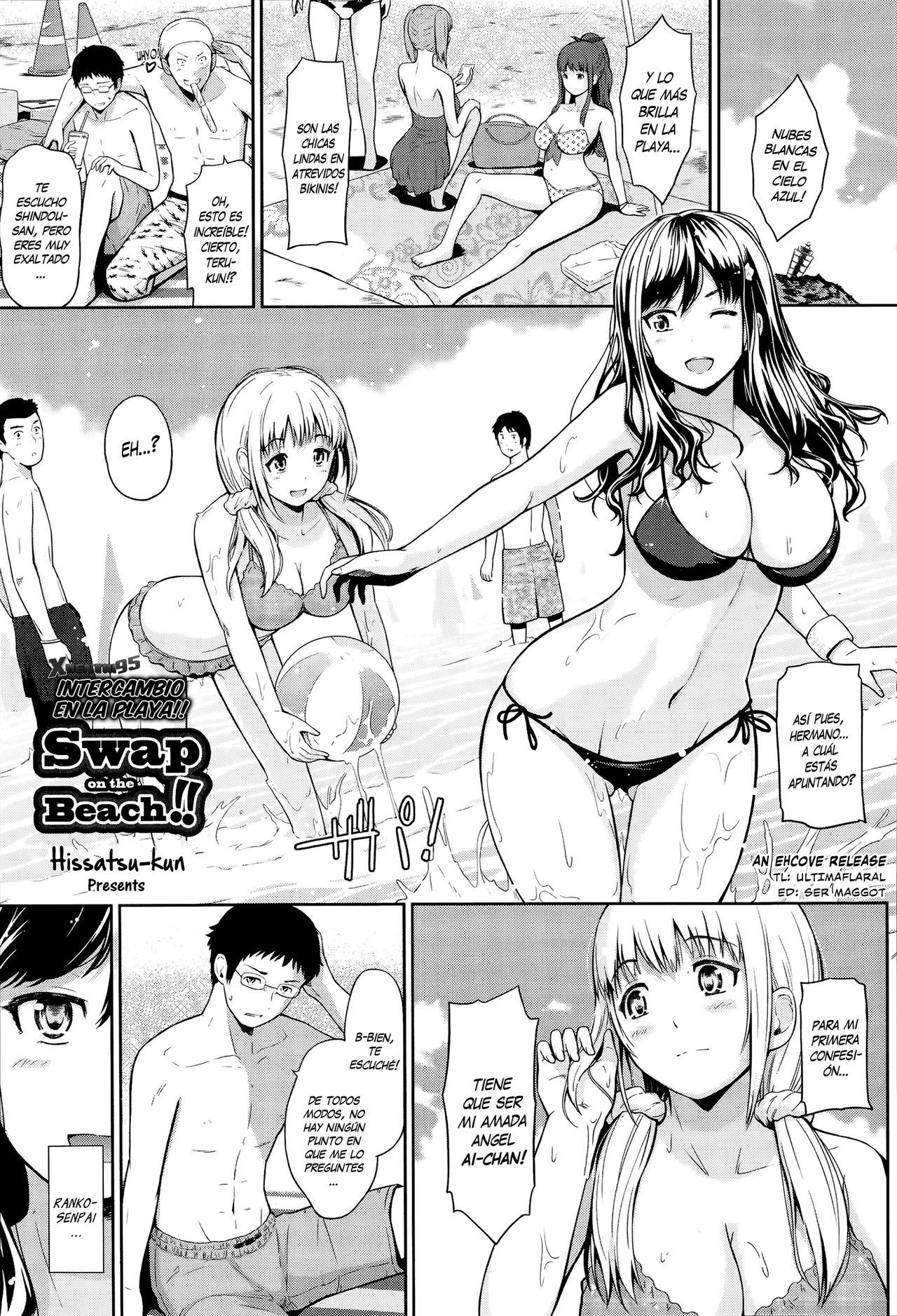Swap on the Beach!! | Intercambio en la Playa!! page 1 full