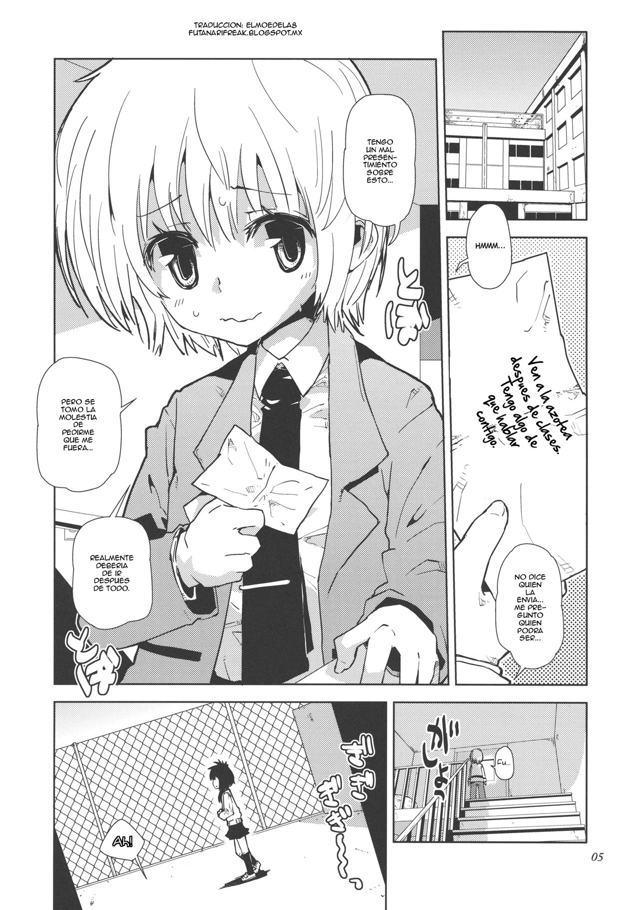 Sekai ga Dou toka Icchau Otokonoko wa Denpa Kawaii. page 4 full