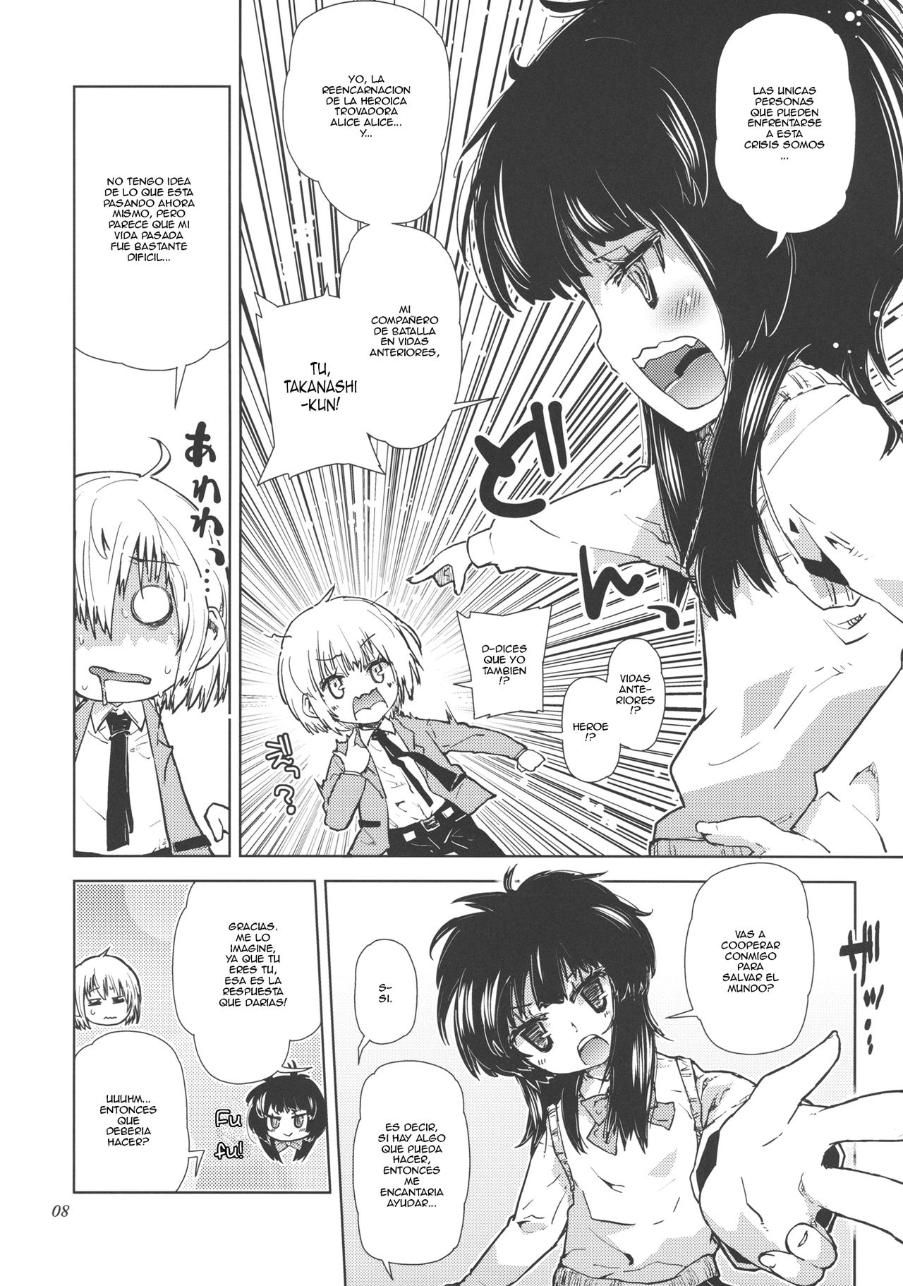 Sekai ga Dou toka Icchau Otokonoko wa Denpa Kawaii. page 7 full