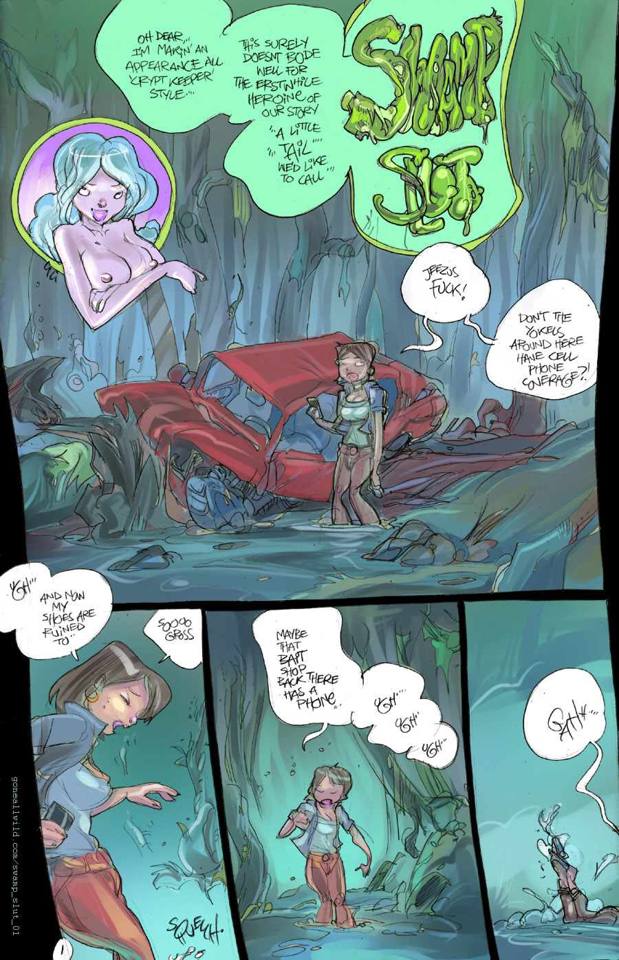 Swamp Slut page 1 full