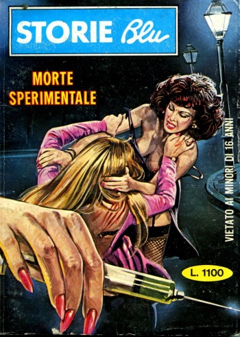Storie Blu #33 - Morte Sperimentale cover