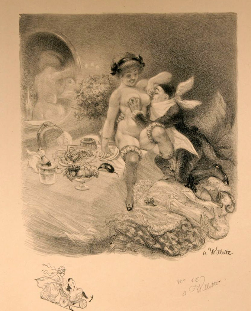 Erotic Art Collector 0337 ADOLPHE-LEON WILLETTE_1857- 1926 page 3 full
