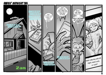 Rabies' Midnight Tail cover