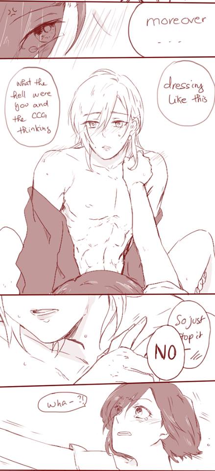There goes my ticket to heaven. tokyo ghoul page 4 full