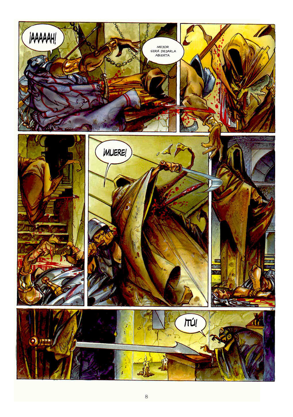 Alfonso Azpiri Sueños húmedos 1 y 2 page 8 full