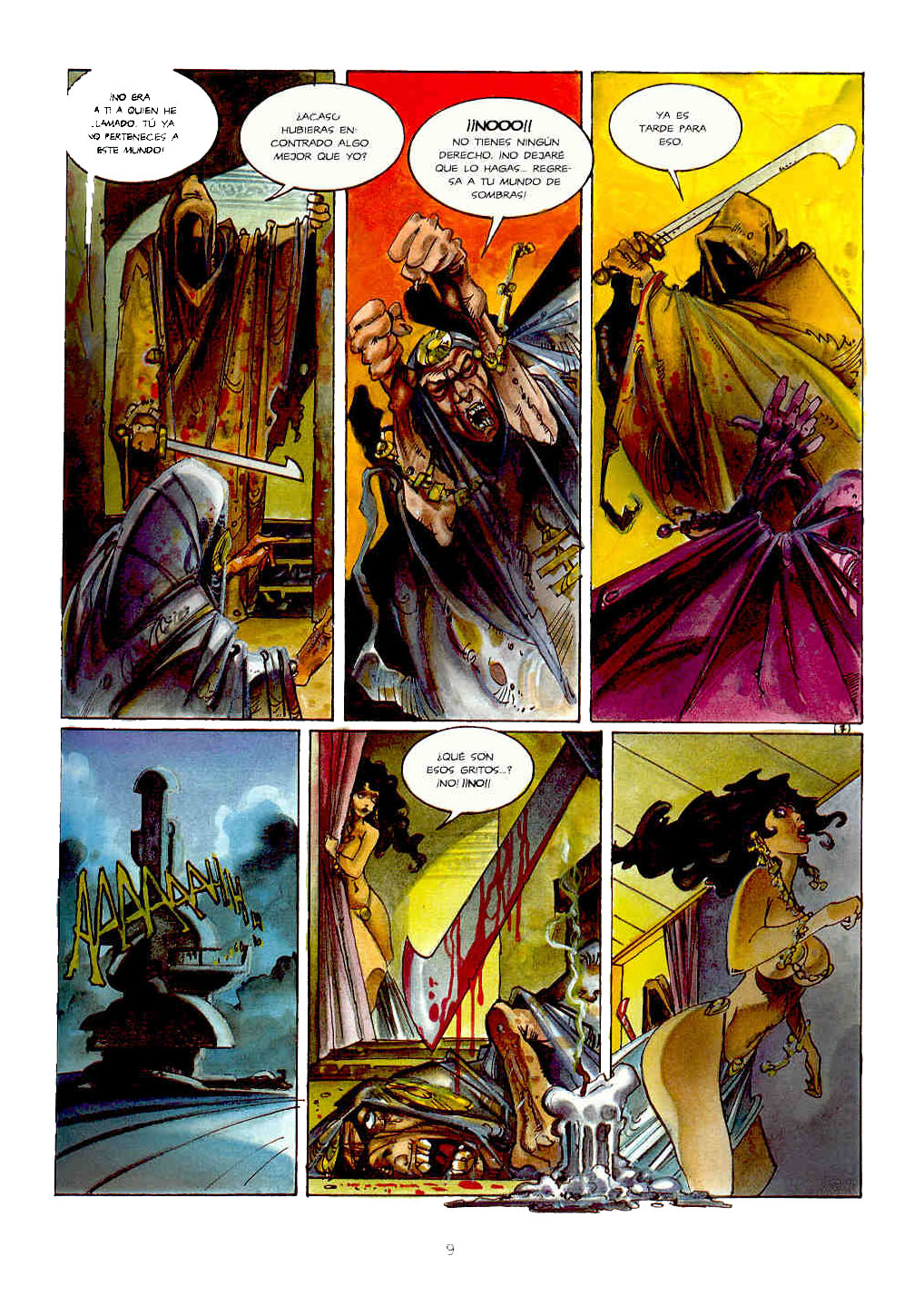 Alfonso Azpiri Sueños húmedos 1 y 2 page 9 full