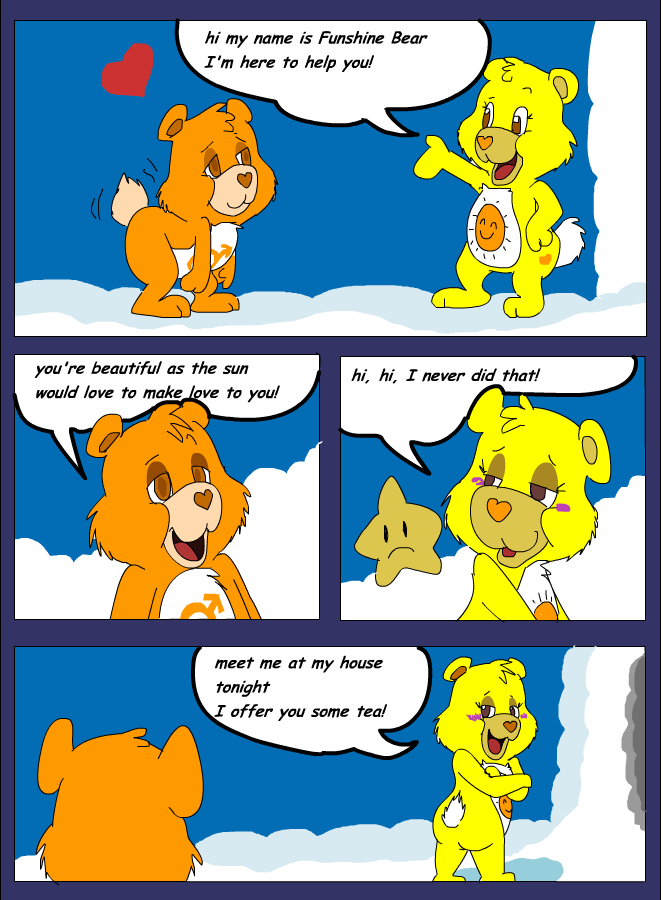 care bear comic page 1 full