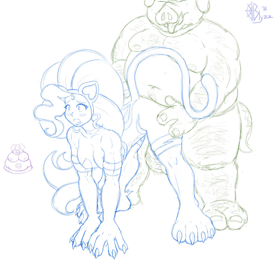 Felicia Pigtroll Transformation page 3 full