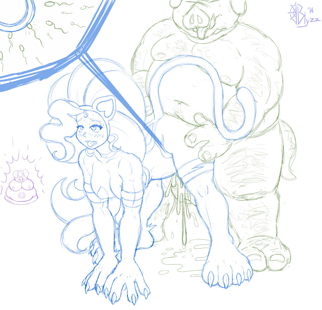 Felicia Pigtroll Transformation page 6 full