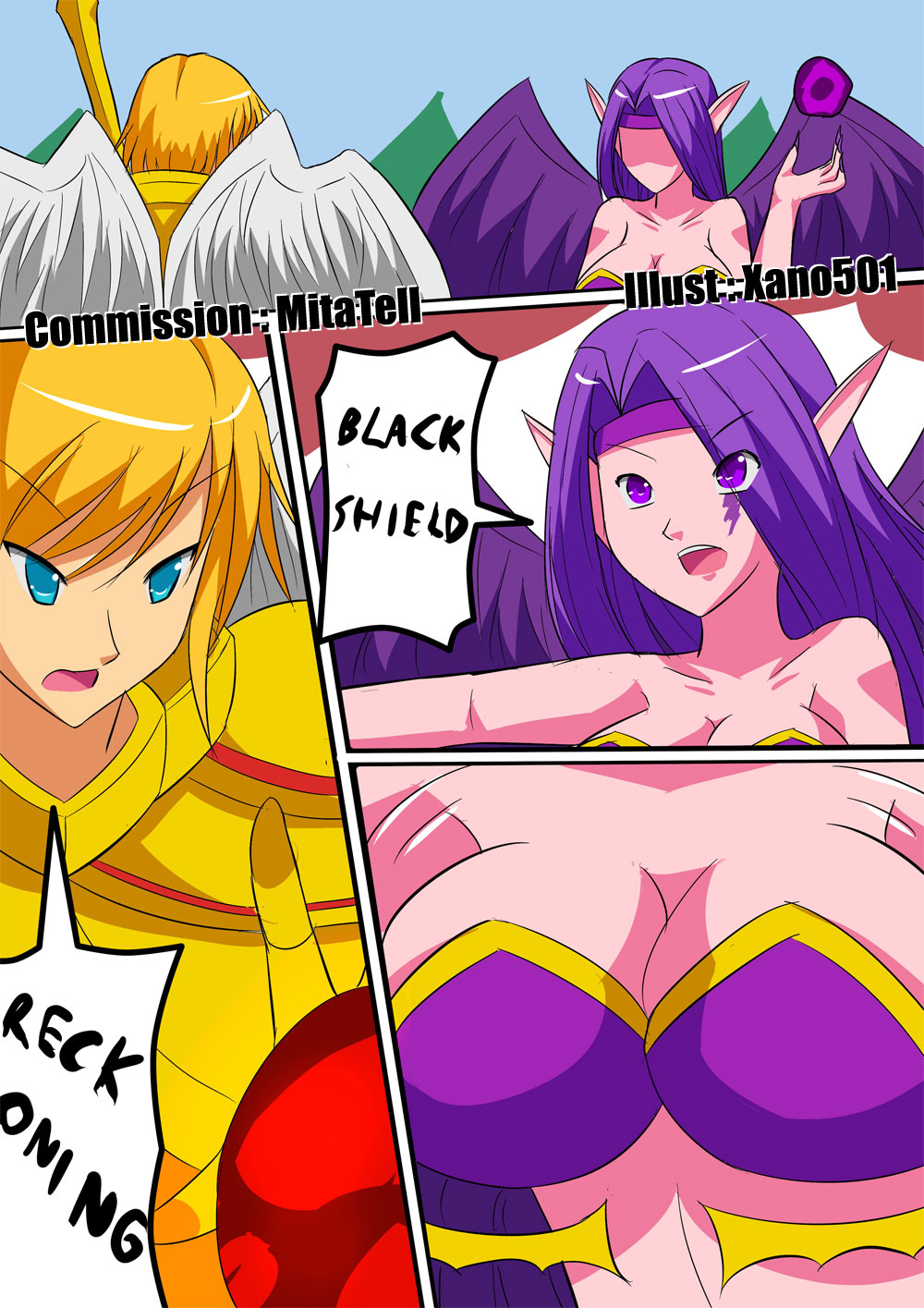 Kalye x Morgana: Boobies Skill page 1 full