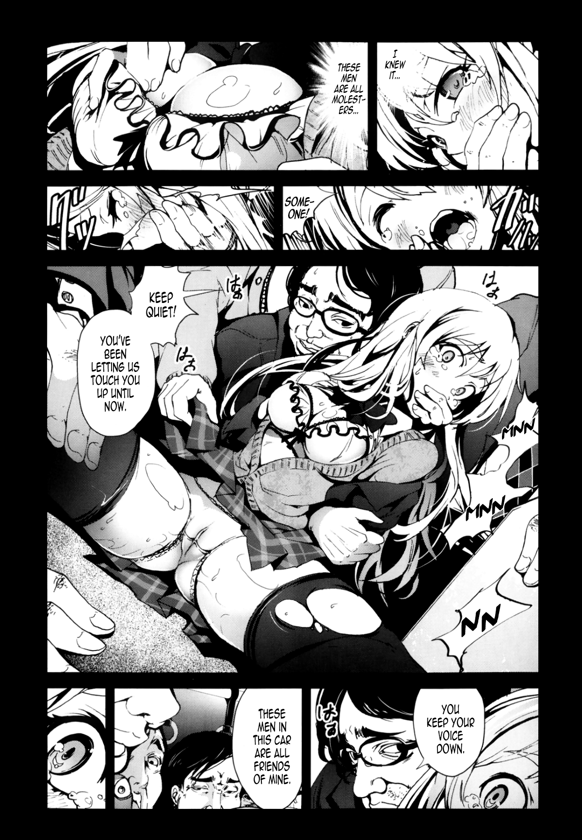Zetsubou no Inaka Shojo ~Saitama Chikan Densha-hen~ | A Virgin's Netorare Rape and Despair ~Saitama Train Molester Edition~ page 8 full