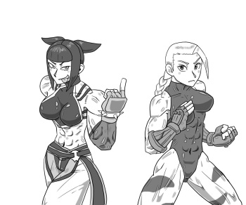 Cosplay battle: Juri Vs Cammy cover