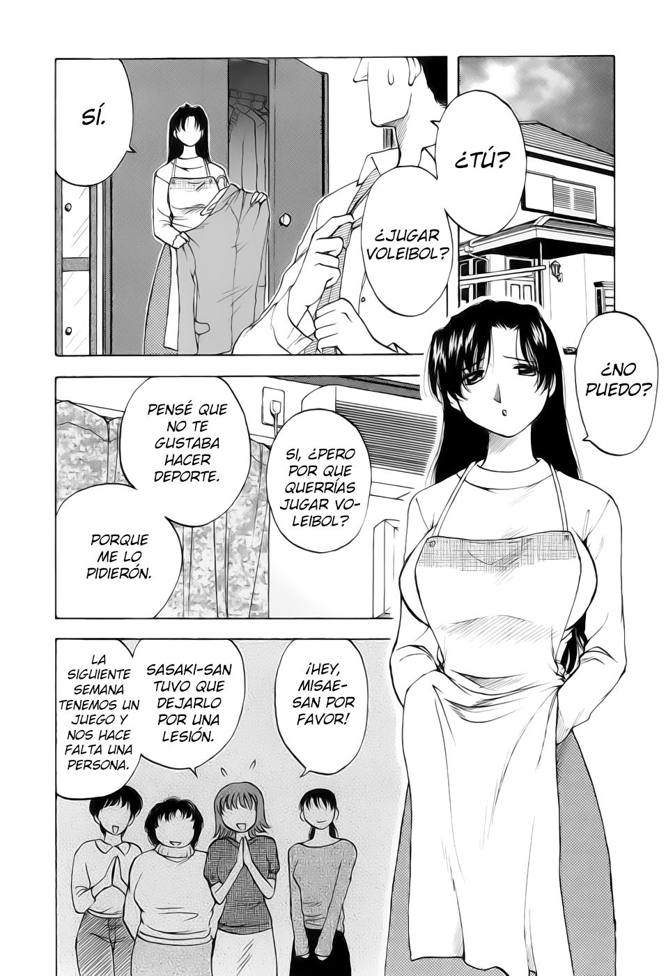 Okusan Volley - Madam Volleyball Ch. 1-6 page 7 full