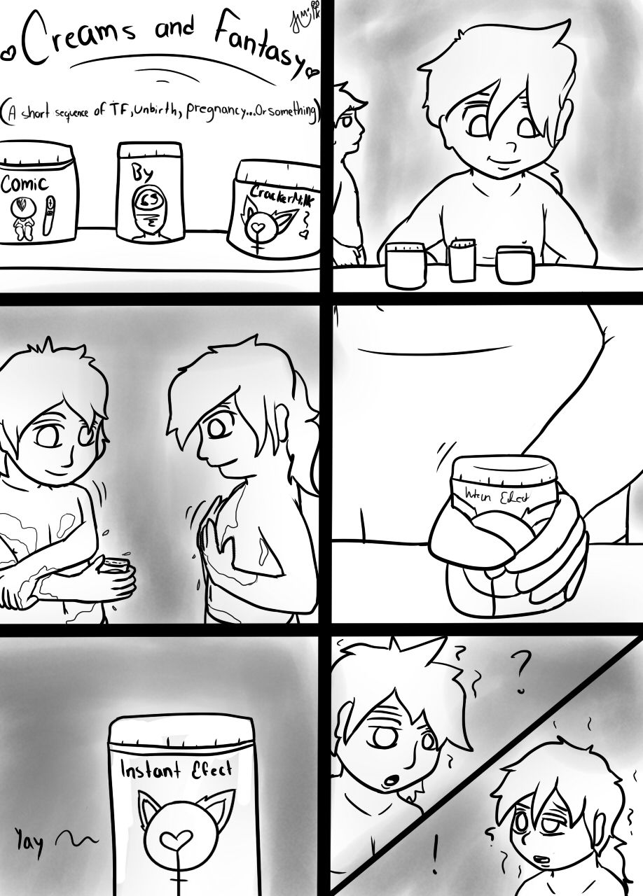 Creams and Fantasy page 1 full