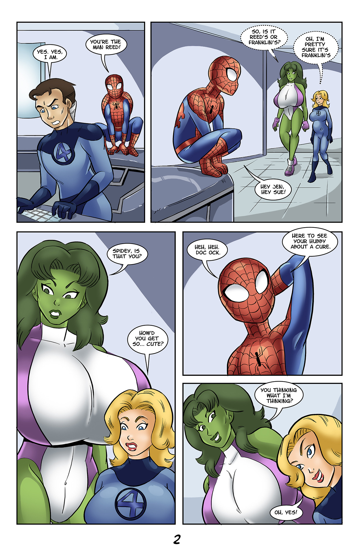 The Continuing Adventures of Young Spidey page 2 full